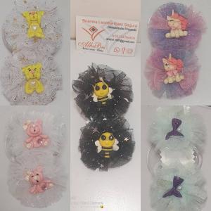 Parecitos de pompones de tull temáticos