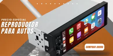 NaviFly OD8 - Casetera Universal para Auto con Pantalla Táctil 7" y Cámara Trasera HD