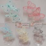 Maripositas en hebillas