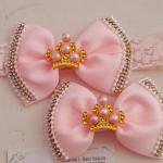 Set mamá bebé rosa elegante