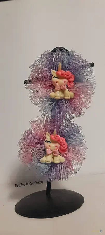 Parecitos de pompones de tull temáticos