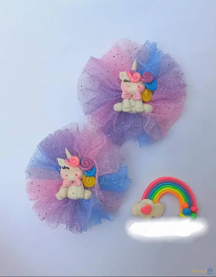 Parecitos de pompones de tull temáticos