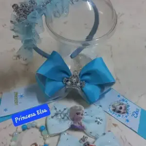 Conjunto Princesa Elsa Frozen